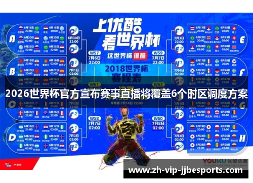 2026世界杯官方宣布赛事直播将覆盖6个时区调度方案 2026世界杯官方宣布赛事直播将覆盖6个时区调度方案